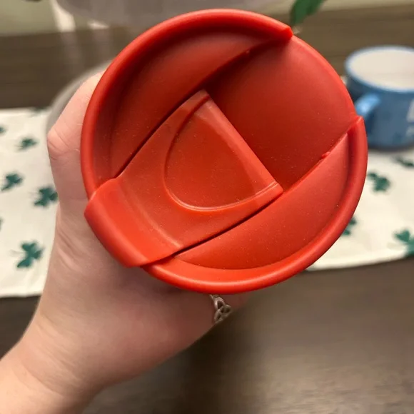 Vera Bradley Penguin Travel Mug with Red Lid - Picture 5 of 8